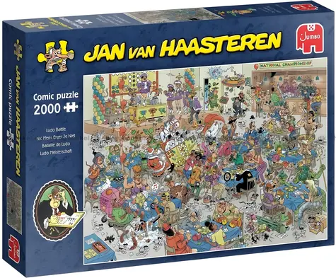 JUMBO-Puzzle JvH Man, Don't Be Angry Battle / 2000 Teile / ab 15 Jahren