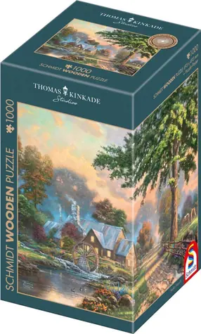 Schmidt Puzzle Simple Times II. / 1000 Teile / Holz / ab 12 Jahren