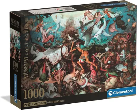 Clementoni Puzzle Museum Sammlung: Fall der Engel / 1000 Teile / aus dem Jahr 18