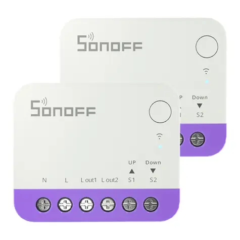 Sonoff MINI-RBS 2 Stück / Intelligenter Rollladenschalter / WLAN / Matter