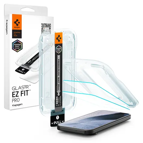 Spigen Glass tR EZ Fit Pro / Schutzglas / Google Pixel 11/11 Pro / 2 Stück / Aluminiumkern