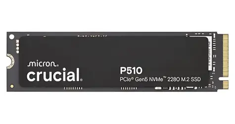 CRUCIAL P510 2 TB / Interne SSD / M.2 2280 / PCIe Gen5 / NVMe