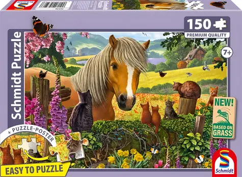 Schmidt Puzzle Meeting im Paddock / 150 Teile / 43,2 x 29,1 cm