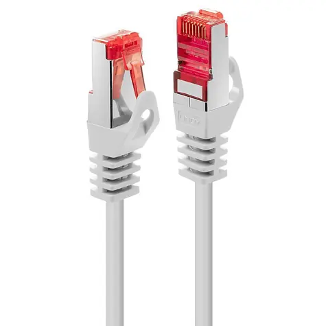 Lindy Basic weiß / Patchkabel / Cat6 / S/FTP / 0,3 m / RJ-45