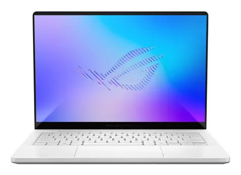 Asus ROG Zephyrus G14 weiß / Notebook / 14" OLED 2880x1800 120Hz / Core Ultra 9 386H / 32GB / 1TB SSD / RTX 5080 16GB