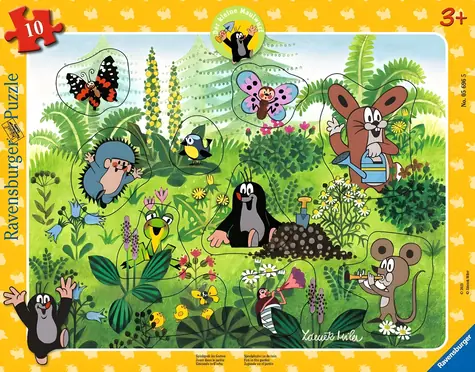 Ravensburger Puzzle Maulwurf: Spaß im Garten / 10 Teile