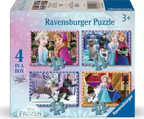 Ravensburger Puzzle Frozen 4in1 / 12+16+20+24 Teile