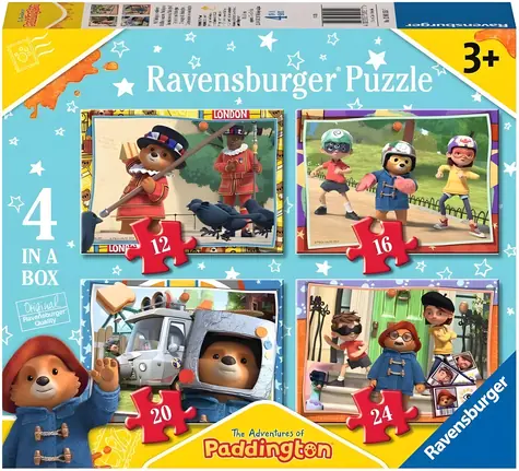 Ravensburger Puzzle Paddington 4in1 / 12+16+20+24 Teile
