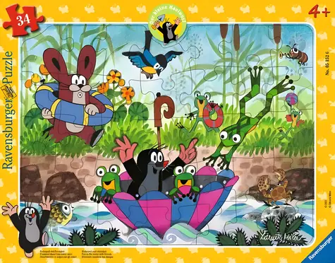 Ravensburger Puzzle Maulwurf / 34 Teile / 32,5 x 24,5 cm