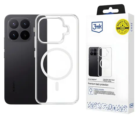 3mk Armor MagCase transparent / Schutzhülle / XIAOMI 17T Pro / MagSafe