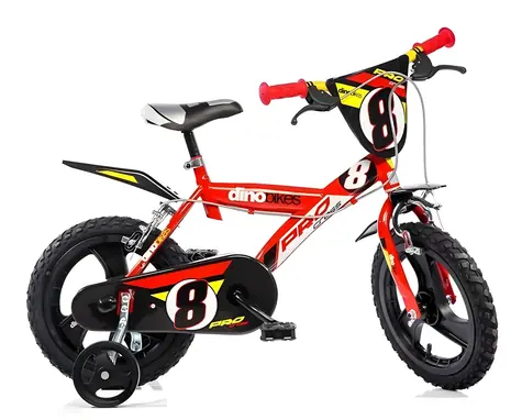 Dino Bikes 143 14" rot / Kinderfahrrad