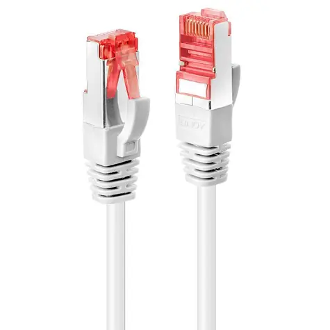 Lindy Cat6 S/FTP weiß / Patchkabel / RJ-45 / 0,5 m / 250 MHz