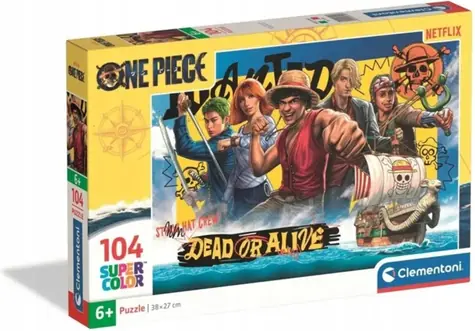 Clementoni Puzzle One Piece / 104 Teile / 38 x 27 cm