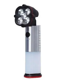 Campinglampe LED 5+6 / Taschenlampe / 3x AA