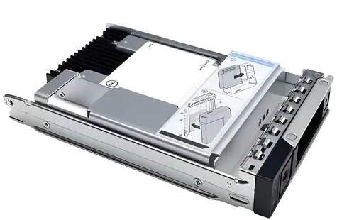 DELL SSD 960 GB (gemischte Nutzung) / SSD / 2,5" im 3,5"-Gehäuse / SATA 6 Gbit/s / 512e / Hot-Plug