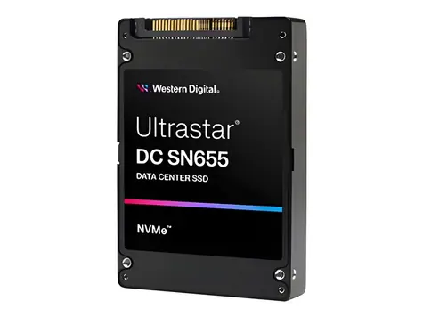SanDisk Ultrastar SN655 30,72 TB / SSD / U.3 / PCIe 4.0 NVMe / 2,5"