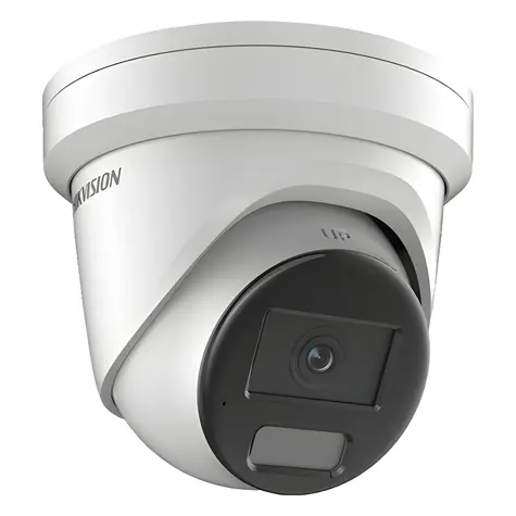 HIKVISION DS-2CD2346G2H-IU(4mm)(eF) schwarz / IP-Kamera / Turret / 4 MP / AcuSense / IR 30 m / IP67