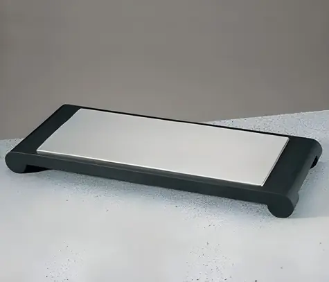Rommelsbacher WPS 857 silber / Kochplatte / 850 W / Edelstahloberfläche / hält 60 Minuten warm