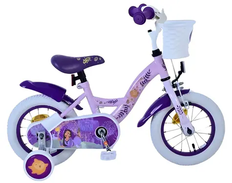 VOLARE Kinderfahrrad Wish 12" lila CB / Kinderfahrrad