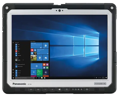 Panasonic TOUGHBOOK 33 mk4 / Robustes Tablet / 12" / QWERTZ (DE) / Intel Core i5 / 16 GB / 512 GB SSD / IP65 / Windows 11 Pro