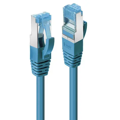 Lindy Cat6a S/FTP 3 m blau / Patchkabel / RJ45-RJ45 / PIMF / LSZH / 10 Gbit/s