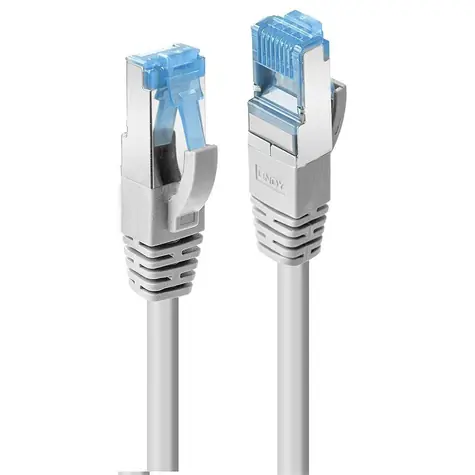 Lindy Cat6a S/FTP 3 m grau / Patchkabel / RJ45-RJ45 / PIMF / LSZH / 10 Gbit/s