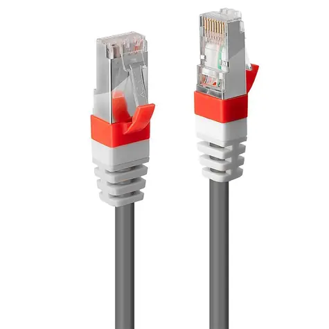 Lindy Cat6A S/FTP PIMF grau 2m / Patchkabel / RJ45-RJ45 / LSZH / 10 Gbit/s