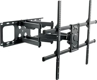 Schwaiger TV-Wandhalterung schwarz / TV-Wandhalterung / 50" - 90" / VESA 800x600 / max. 75 kg / neigbar, drehbar