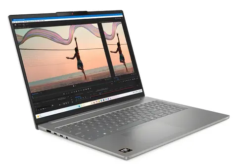 Lenovo IdeaPad Slim 5 16AKP10 grau / Notebook / 16" WUXGA / AMD RYZEN AI 5 330 / 16 GB / 512 GB SSD / AMD Radeon / Ohne Betriebssystem