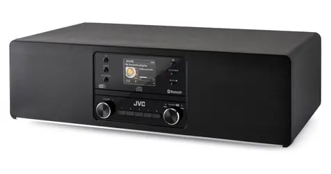 JVC RD-E984B schwarz / Mikro-System / CD / DAB+ / Bluetooth 5.2 / WLAN