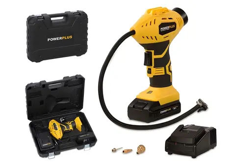 PowerPlus POWX1700 AKU 18V / Kompressor / Akku