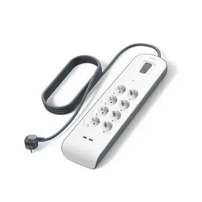 Belkin BSV804vf2M-V2 / Überspannungsschutz / 8 Steckdosen / 2 m Kabel