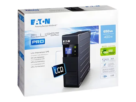 EATON Ellipse PRO 650 DIN / USV / DIN-Steckdosen