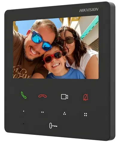 HIKVISION DS-KH6110-WE1 / IP-Heimmonitor / 4,3"-Touchscreen / PoE / Alarmanlage