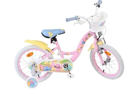 Volare Stitch 16" pink / Kinderfahrrad