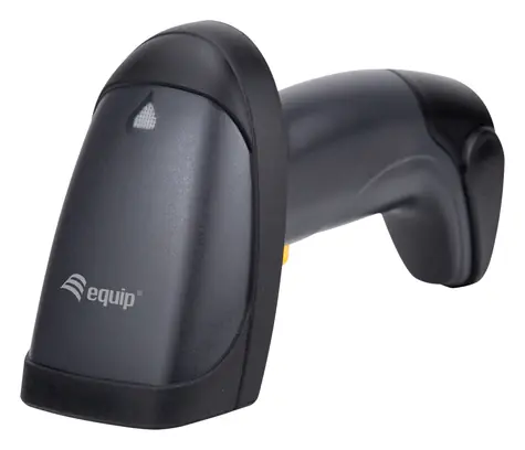 Equip Barcode-Scanner 1D Kabellos Schwarz / Barcode-Scanner / Laser / 433 MHz / Standfuß / IP54