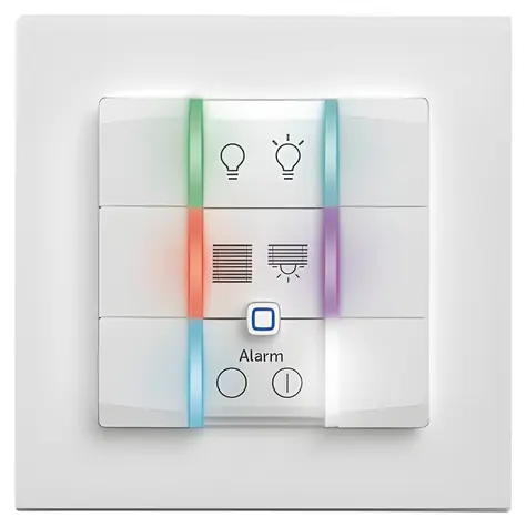 Homematic IP HmIP-WRC6-230 / Wandfernbedienung / 6 Tasten / 230 V
