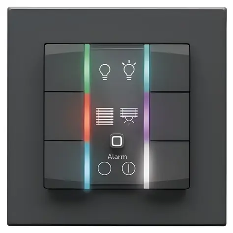 Homematic IP HmIP-WRC6-230-A anthrazit / Wandfernbedienung / 6 Tasten / 230 V