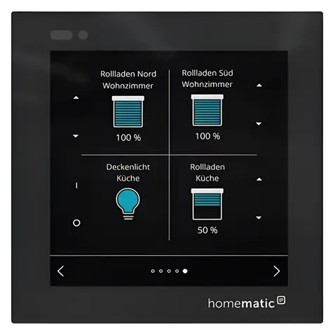 Homematic IP-Glasdisplay HmIP-WGD / Bedienfeld / Glasdisplay / Smart Home