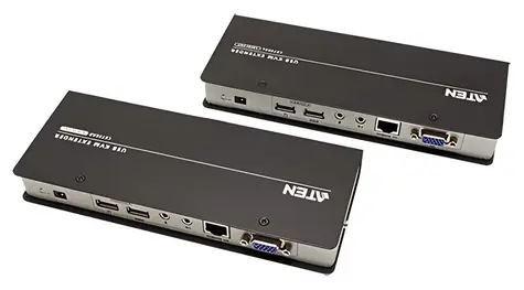 Aten CE750A / KVM-Extender / USB / VGA / Audio / RS232 / 200 m