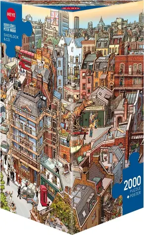 HEYE Puzzle Sherlock / 2000 Teile / 97 × 69 cm