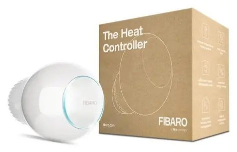 Fibaro FGT-PACK Wärmeregulierung weiß / Heizkörperkopf / Z-Wave / Fernbedienung / automatische Kalibrierung