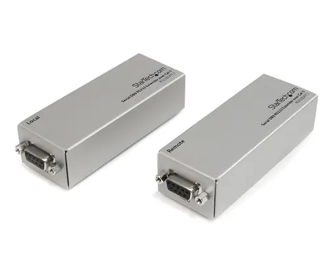 StarTech serieller Extender über Cat 5 Silber / Extender / RS-232 / 1x RJ-45