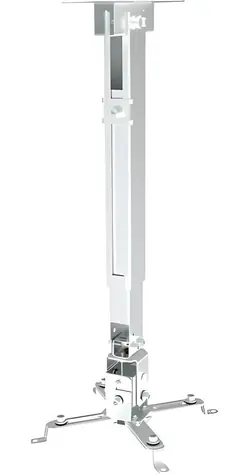Schwaiger Projektorhalterung 430-650 mm weiß / Projektorhalterung / Decke und Wand / max. 20 kg