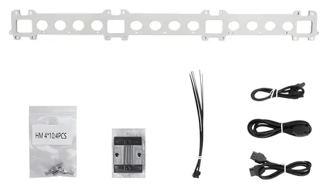 ELEGOO Montageplatte für 4X OrangeStorm Giga Druckkopf / Montageplatte / 4 Extruder / Mehrfarbendruck