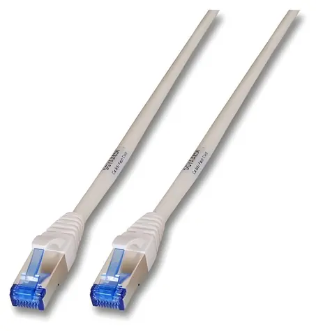EFB-Patchkabel S/FTP Cat6a 5 m grau / Patchkabel / RJ-45 / 500 MHz / 10 Gbit/s