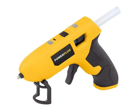PowerPlus POWX147 / Akku-Heißklebepistole / 4 V / 2,2 Ah