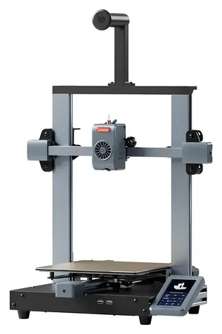 Längerer LK10 / 3D-Drucker / Schichtdicke 0,1-0,4 mm / Geschwindigkeit 500 mm/s / Touchscreen / WLAN
