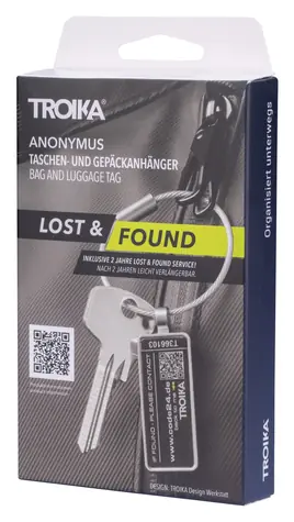 Troika Gepäckanhänger ANONYMUS / Gepäckanhänger