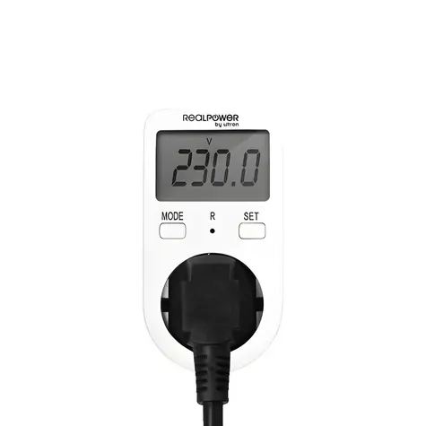 RealPower EM-1 / Energieverbrauchsmesser / LCD-Anzeige / bis zu 16 A
